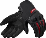 Rev'it! Gloves Duty Black/Red 2XL Rękawice motocyklowe