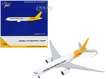 Boeing 777F Commercial Aircraft "Southern Air - DHL" White and Yellow 1/400 Diecast Model Airplane by GeminiJets