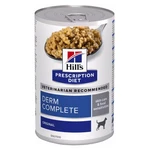 HILL'S Prescription Diet Derm Complete konzerva pro psy 370 g