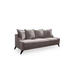 Beżowa aksamitna sofa Miuform Royal Rose