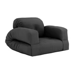 Fotel rozkładany Karup Design Hippo Dark Grey