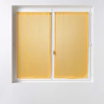 Żółte firanki z woalu zestaw 2 szt. 60x120 cm Sandra – douceur d'intérieur