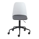 Białe krzesło biurowe Unique Furniture