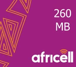 Africell 260MB Data Mobile Top-up SL