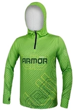 Delphin Tee Shirt Hooded Sweatshirt UV ARMOR 50+ Neon S