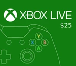 XBOX Live $25 Prepaid Card NZ