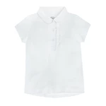 Polo tričko s krátkým rukávem- bílé - 92 WHITE