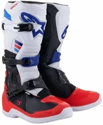 Alpinestars Tech 3 Boots White/Bright Red/Dark Blue 40,5 Motorradstiefel