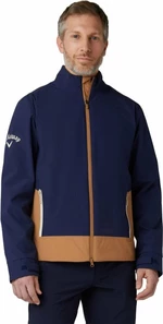 Callaway Mens Stormguard III Waterproof Jacket Tobacco Brown XL Nepremokavá bunda