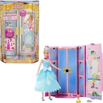 Mattel Disney Princess Bábika s kráľovskými šatami a doplnkami Popelka