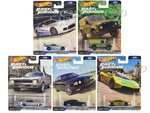 "Fast &amp; Furious" 2023 5 piece Set D Diecast Model Cars by Hot Wheels