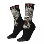 Testament Band Theme Design All Season Socks Accessories for Female Breathable Print Socks