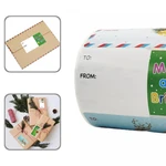 Rectangle 500Pcs/Roll Premium Decorative Xmas Gift Tags Smooth Christmas Labels Peel and Stick for Gift Box