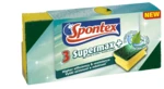 SPONTEX Supermax+ houba tvarovaná velká 3 ks