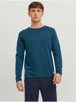 Petroleum men's sweater Jack & Jones Eleo - Men's