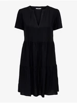 Černé dámské basic šaty ONLY Zally - Dámské
