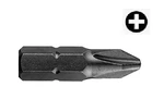 Bity křížové Phillips, různé velikosti, úchyt 1/4", délka 25 mm - JONNESWAY Velikost: PH4