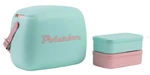 Polarbox Summer Retro Cooler Bag Pop Verde Rosa 6 L