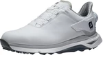 Footjoy PRO SLX Mens Golf Shoes White/Grey/Grey Boa 41 Calzado de golf para hombres