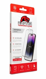 Tvrzené sklo Swissten Raptor 3D pro Samsung Galaxy S24+, černá