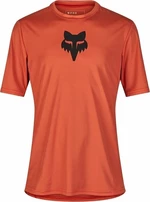 FOX Ranger Lab Head Short Sleeve Jersey Atomic Orange S Maillot de ciclismo