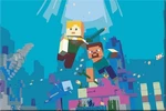 Zuty Pictură pe numere Minecraft - Subacvatic