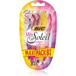BIC Miss Soleil Color jednorázové holiace strojčeky pre ženy 8 ks