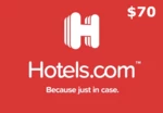 Hotels.com $70 Gift Card US