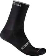 Castelli Giro107 18 Sock Nero 2XL Kerékpáros zoknik