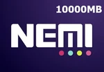 Nemi 10000MB Data Mobile Top-up MX
