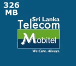 Mobitel 326 MB Data Mobile Top-up LK
