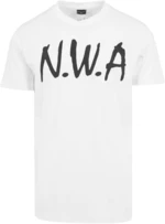 N.W.A Camiseta de manga corta Logo Unisex Blanco XS