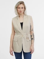 Orsay Beige Women's Gilet - Women