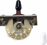 Ernie Ball 3-Way Strat-style Switch Blanco-Negro Selector de pastillas