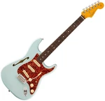 Fender FSR American Professional II Stratocaster Thinline RW Transparent Daphne Blue Guitarra eléctrica