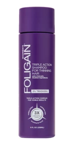 Foligain Triple Action šampon proti padání vlasů s 2% trioxidilem pro ženy, 236 ml