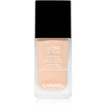 Chanel Ultra Le Teint Flawless Finish Foundation dlhotrvajúci zmatňujúci make-up pre zjednotenie farebného tónu pleti odtieň BR12 30 ml