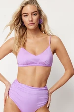 Trendyol Lilac Bralette Bikini Top