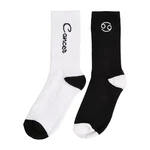 Zodiac Socks 2-Pack Black/White Cranch