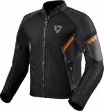 Rev'it! Jacket GT-R Air 3 Black/Neon Orange XL Kurtka tekstylna