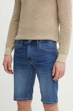Rifľové krátke nohavice Pepe Jeans SLIM GYMDIGO pánske, PM801075HU2