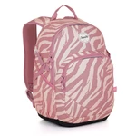 Studentský batoh Růžová zebra Topgal YOKO 23023,Studentský batoh Růžová zebra Topgal YOKO 23023