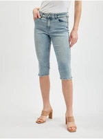 Orsay Light blue womens shortened jeans - Women