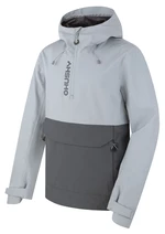Husky  Nabbi M lt. grey/dk. grey, S Pánska outdoorová bunda