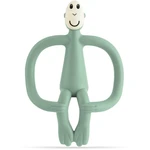 Matchstick Monkey Teething Toy and Gel Applicator kousátko s kartáčkem 2 v 1 Mint Green 1 ks