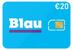 Blau €20 Mobile Top-up DE