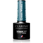 Claresa SoakOff UV/LED Color Green Winks gelový lak na nehty odstín 2 5 g