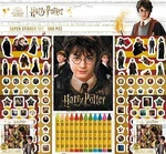 Samolepkový set s omal. a voskovkami 500ks - Harry Potter