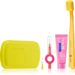 Curaprox Travel Set cestovní set na zuby, jazyk a dásně Green