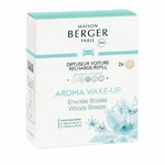 Maison Berger Paris Náhradní náplň do difuzéru do auta Aroma Wake-up Woody Breeze (Car Diffuser Recharge/Refill) 2 ks